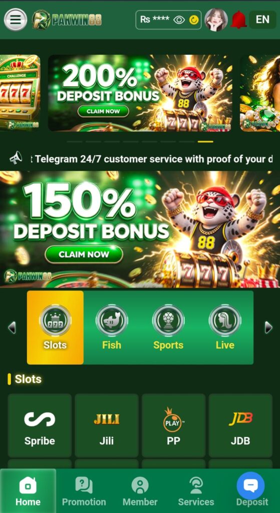Online earning game Pakwin88 APK on Android mobile
