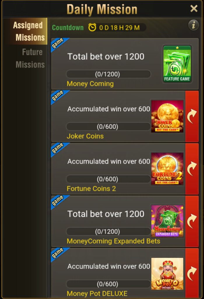  play money coming game