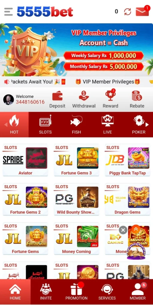 5555BET Game APK Download