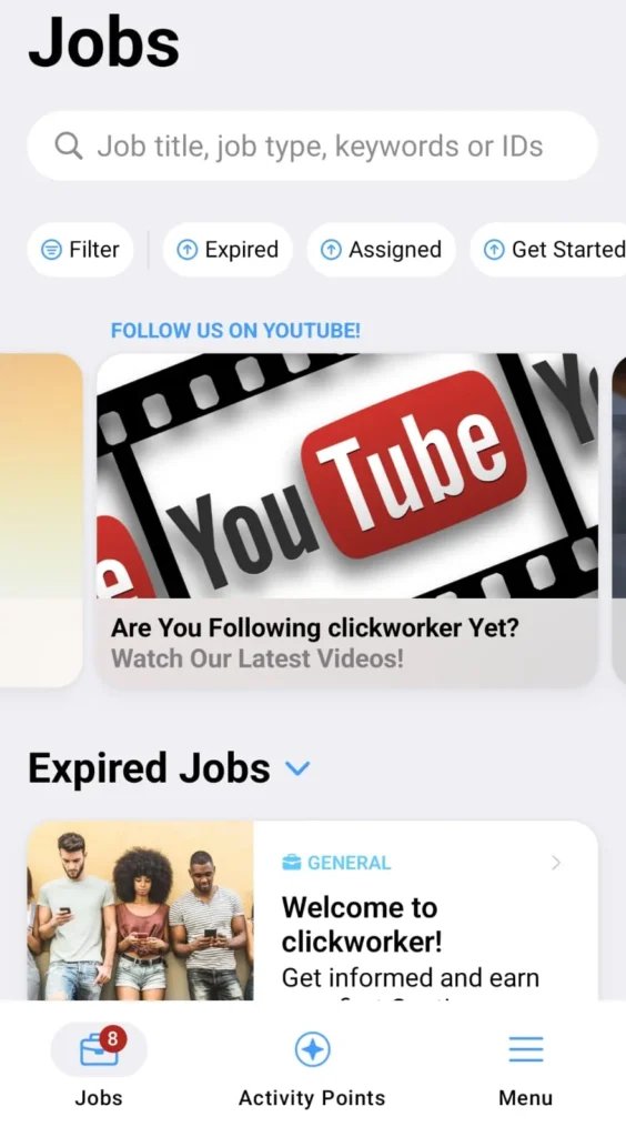 Clickworker Login