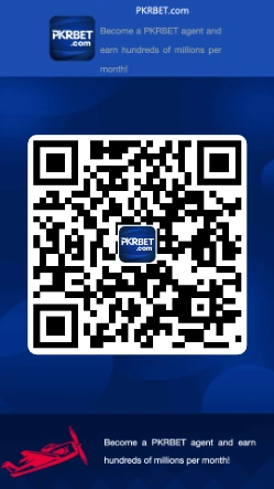 PKRBET Game APK QR code for downloading the latest Android version 2026
