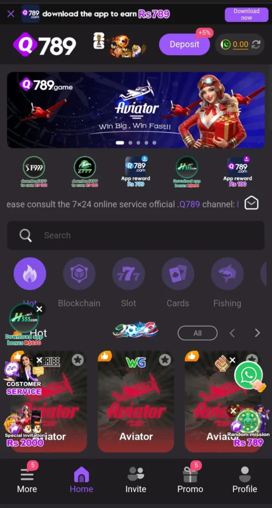 Q789 Game APK