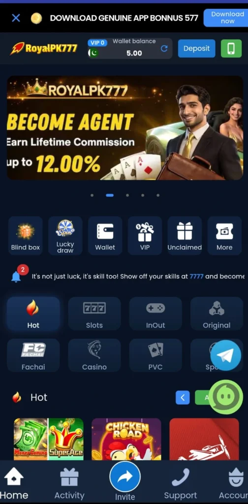 Royal PK777 APK