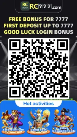 RC777 Game APK QR code for downloading the latest Android version