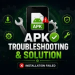 Tech troubleshooting with APK icons