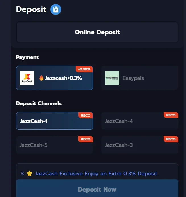 67UU Game deposit options for Android users to add funds securely