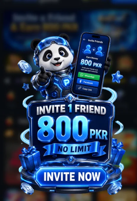 K55 Game invitation and referral screen