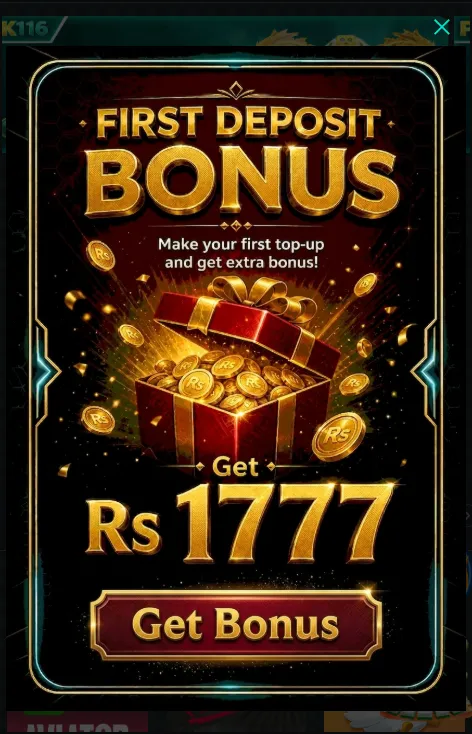 PK116 deposit bonus and rewards
