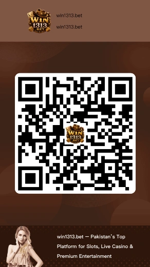 Win1313 Game APK download QR code
