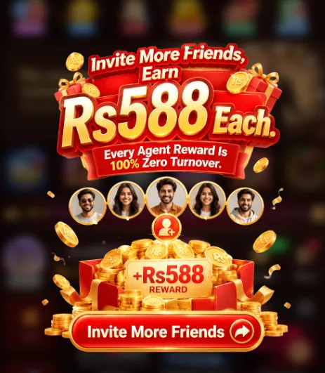 Win7799 Invite page showing referral invitation, bonus rewards, and invite friends feature in the Win7799 APK.